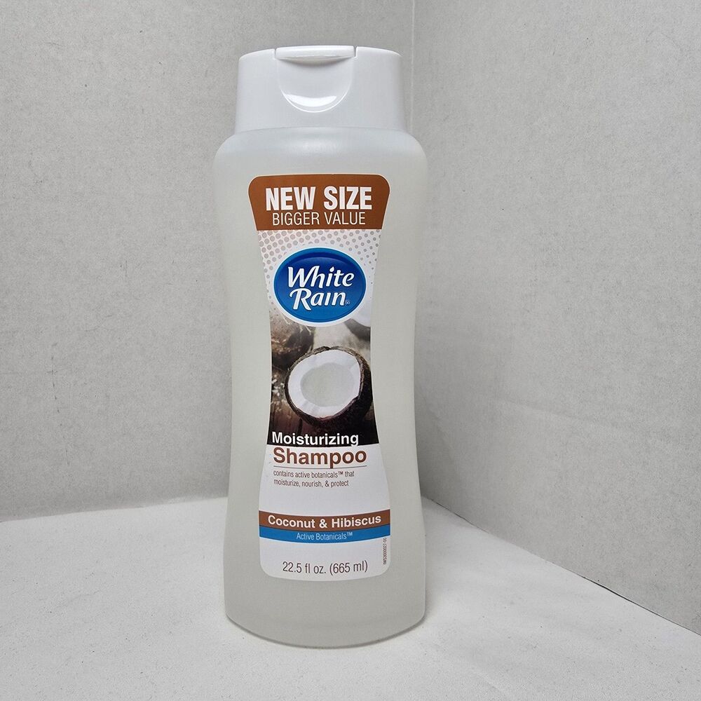 White Rain Coconut & Hibiscus Moisturizing Shampoo Active Botanicals NEW